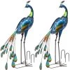 Peacock Metal Outdoor Garden Statue -Gift Promotion Store mk030645x