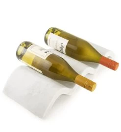 Gauri Kohli Georgia Marble Wine Bottle Holder