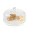 Gauri Kohli Uptown Marble Cheese Board With Glass Cloche -Gift Promotion Store mk032380x