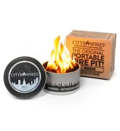 City Bonfires Candle 4" -Gift Promotion Store mk032805x 1