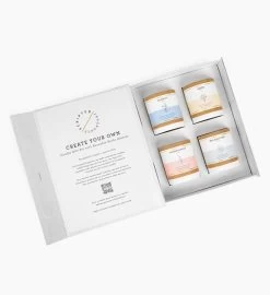 Luxury Meditation & Wellness Candle Gift Set In Reusable Rocks Glasses -Gift Promotion Store mk032866alt viewc