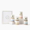 Luxury Meditation & Wellness Candle Gift Set In Reusable Rocks Glasses