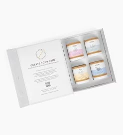 Luxury Seasonal Candle Gift Set In Reusable Rocks Glasses -Gift Promotion Store mk032867alt viewc