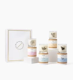 Luxury Seasonal Candle Gift Set In Reusable Rocks Glasses -Gift Promotion Store mk032867x 2