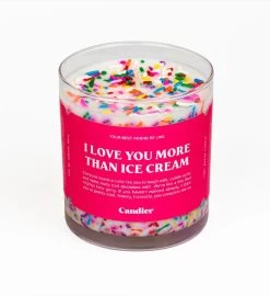 Love You More Ice Cream Candle -Gift Promotion Store mk032870x 2