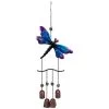 24" Purple And Bronze Dragonfly Outdoor Garden Windchime -Gift Promotion Store mk033490x