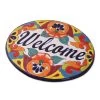 Novica Handmade Talavera Welcome Ceramic Wall Sign