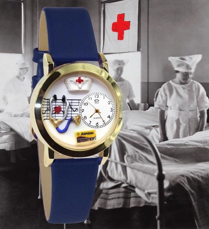 Nurse Red Cross 3d Watch 5 Nurse Red Cross 3d Watch - Image 3