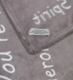 Healing Thoughts Gift Ready Throw Blanket -Gift Promotion Store mk0366alt view2c