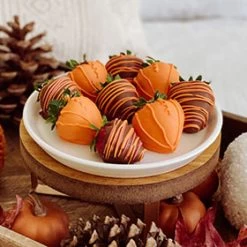 3 Wick Fall Dough Bowls -Gift Promotion Store sharis berries chocolate covered strawberries delivery fall global nav banner 280x280 1